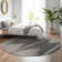 Premium Machine Washable Cerrito Charcoal Rug