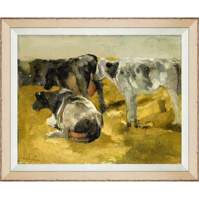 Ochre Pastures 3 Print