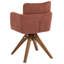50 cm H Upholstered Boucle Armchair-2027707024-2027707027