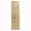 Armoire de rangement haute avec compartiment basculant et tablettes ajustables-1250535960