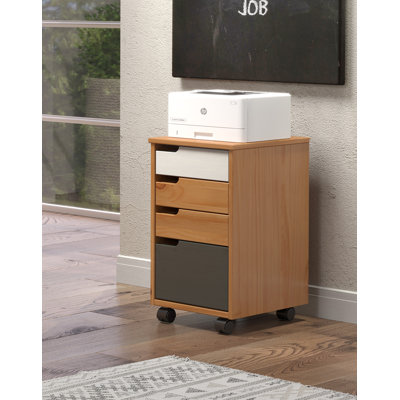 Sargeant 12.6'' Wide 4 - Drawer Credenza