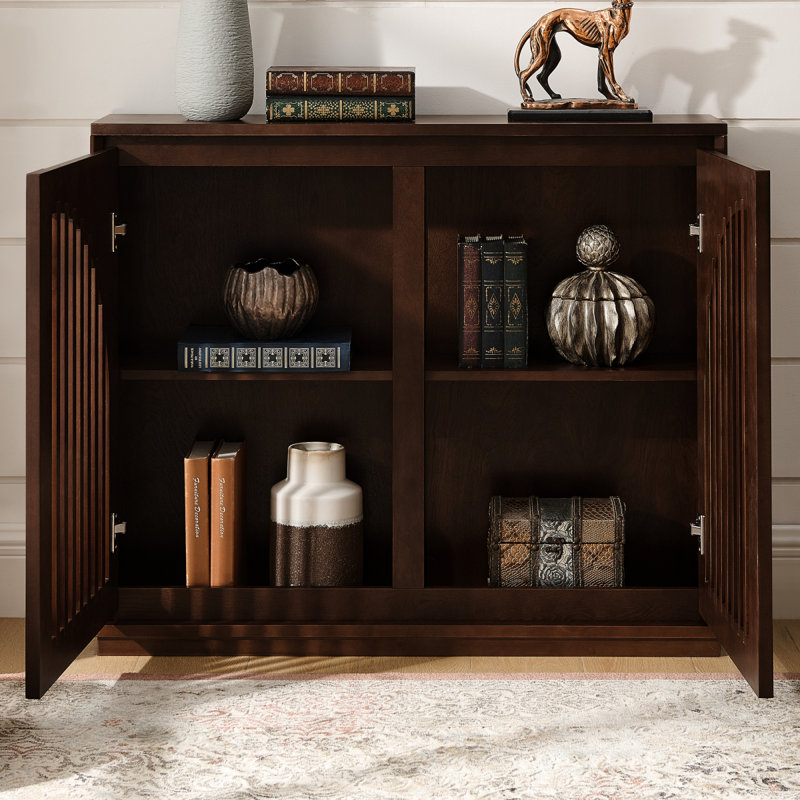 Buffet Mid Mid Century, Noyer foncé