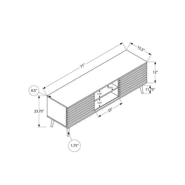 Dimensions du produit