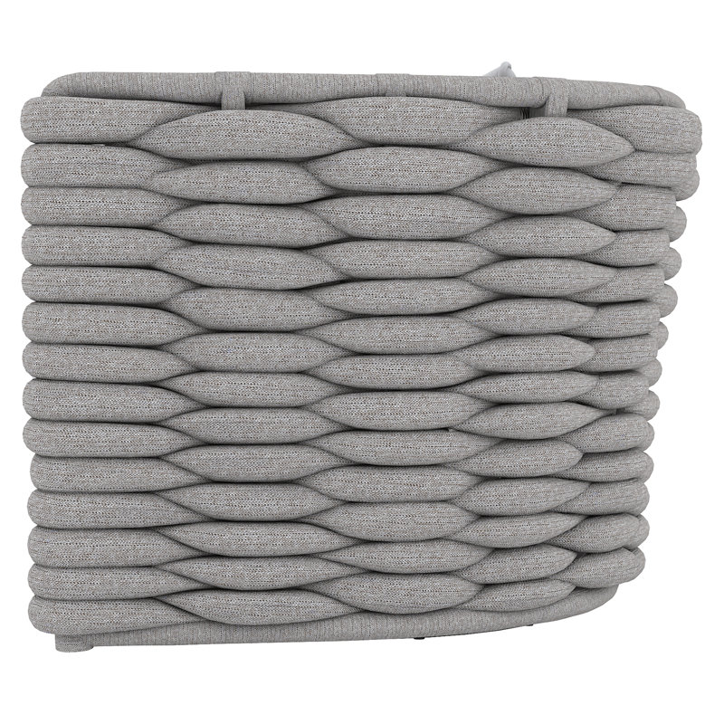 Bernhardt Wailea Outdoor Swivel Chair, Gray