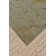 Wool Damask Area Rug in Green