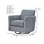 Fauteuil pivotant en polyester 30,5 po