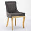 Chaises de salle à manger en chenille-450149815