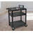 Heavy-Duty Mobile Presentation Cart With 3 Adjustable Shelves For AV Equipment And Office Use