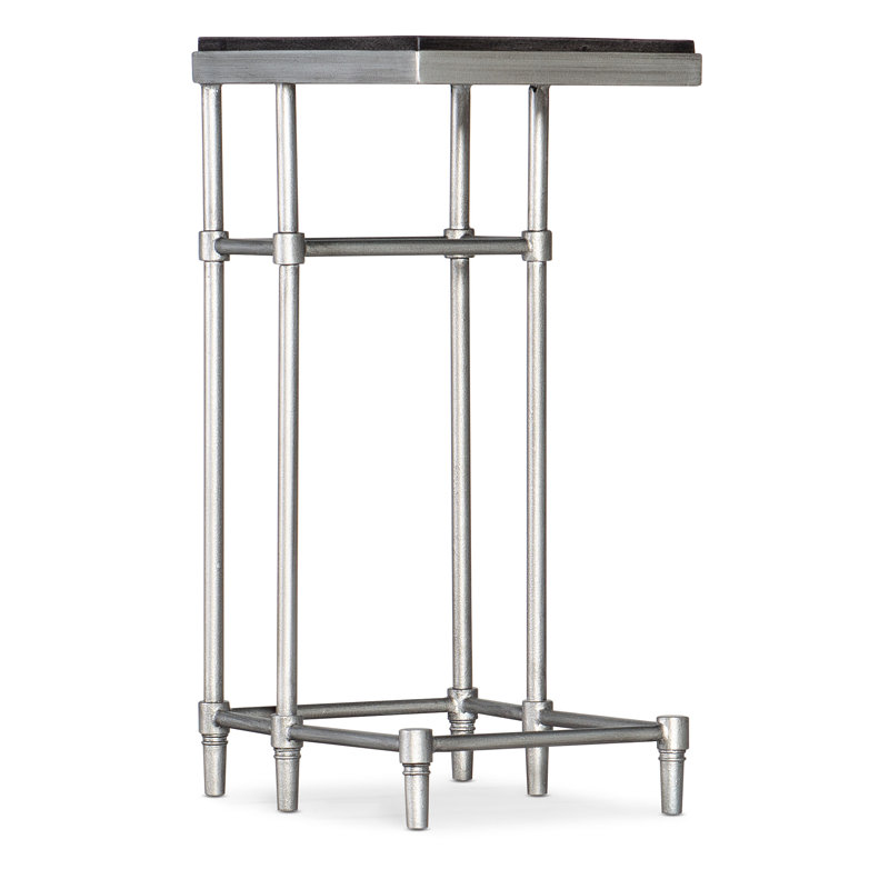 St. Armand Tray Table, Black/Silver