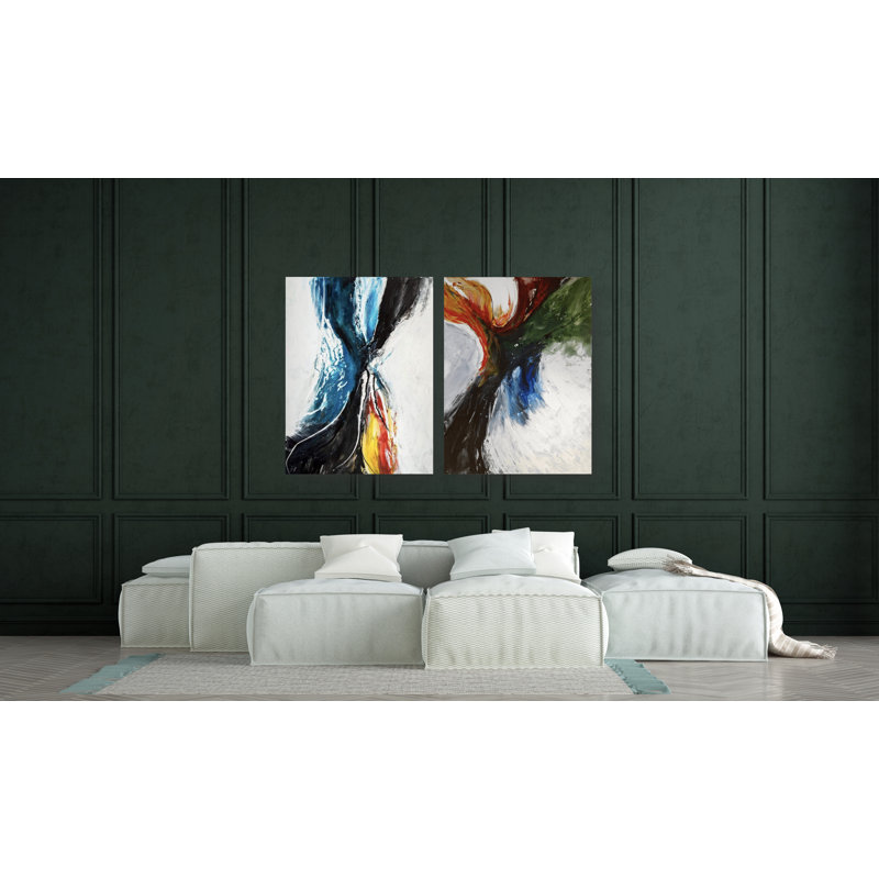 Flight Print by John Beard, 72" H x 48" W x 1.5" D, Unframed