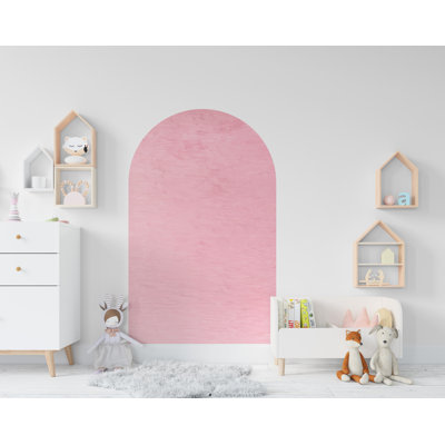 Arch Textured Concrete Wall Decal, Bed Arch Sticker, Hedboard Wall Decal, Arch Wall Decal, Sticker, Wall Decal, Super King Bed Arch 483RS