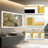 Aluminium Rectangle Wall Mirror-1649951400