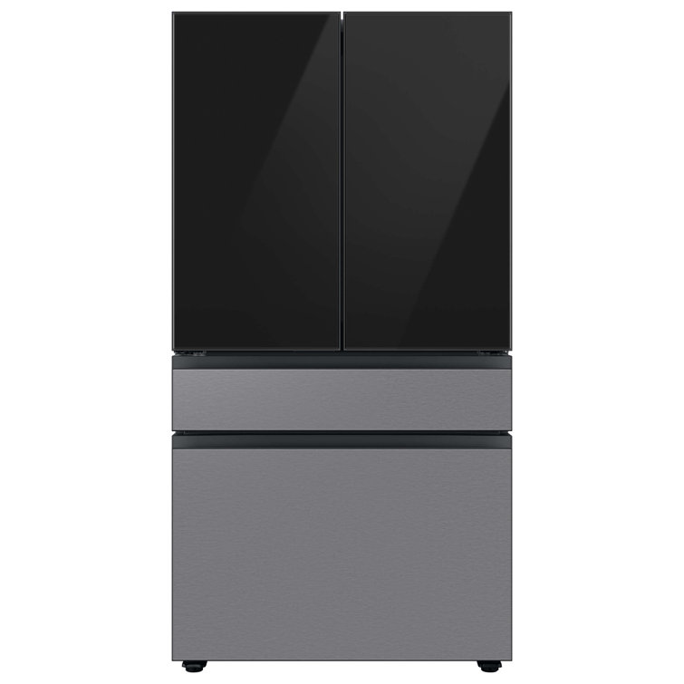 Bespoke 29 cu. ft. Smart 4-Door Refrigerator with Beverage Center and Custom Panels Included