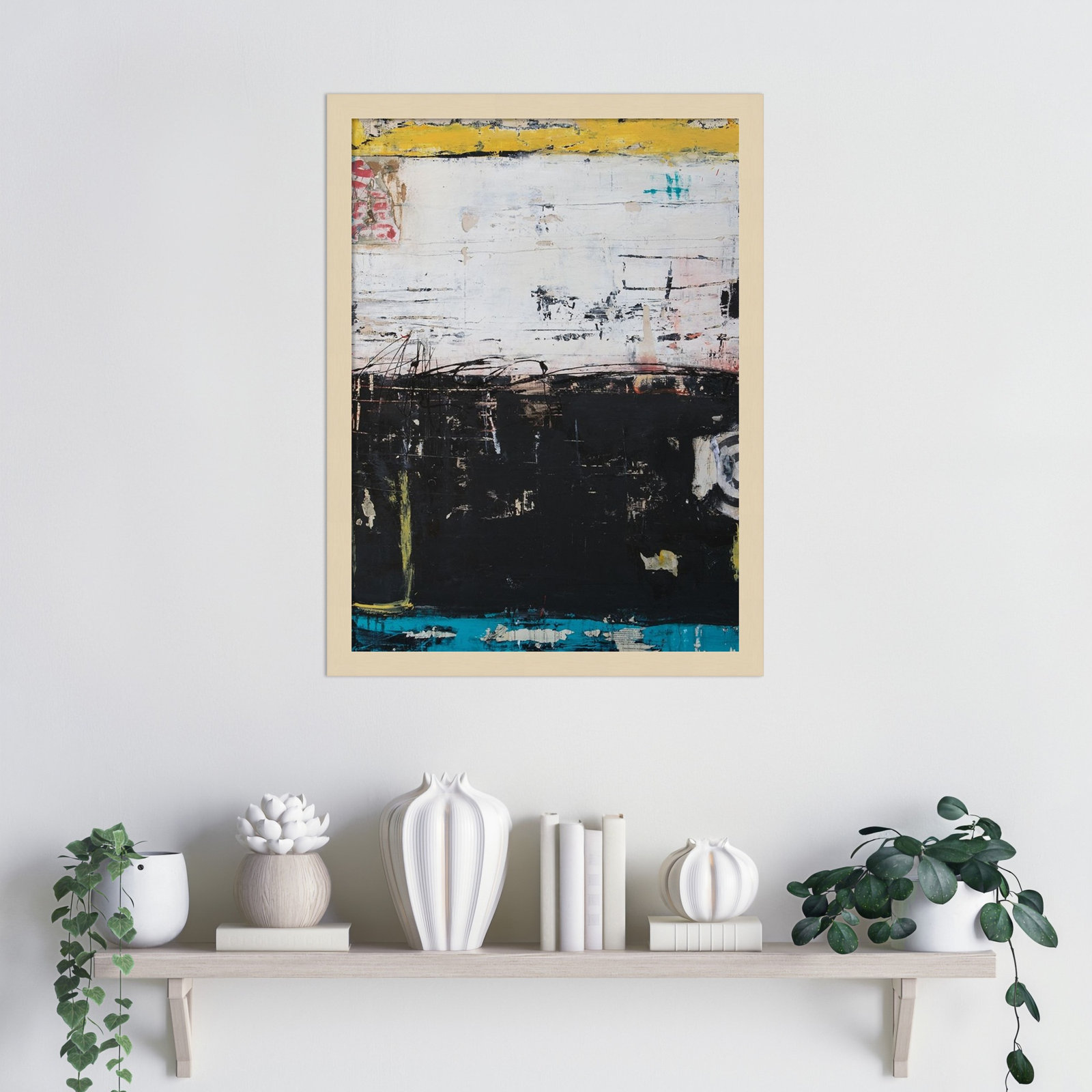 Down and Dirty Print by Erin Ashley, Brown, 21" H x 16" W