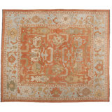 One-of-a-Kind Rectangle 9' X 10'1" Hand Knotted Area Rug