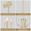 Lustre traditionnel à 6 lumières à intensité variable-1351928745