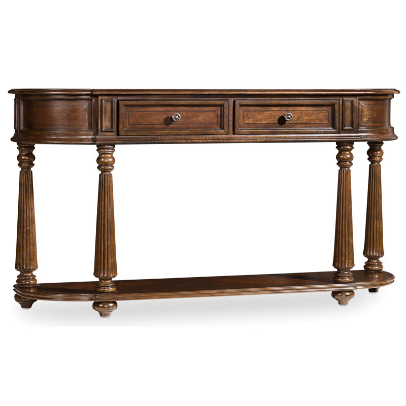 Leesburg 60'' W Solid Wood Console Table