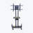 WorkplaceEssentials Luxor Single Screen Floor Stand Mount