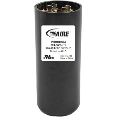 Round Start Capacitor Cooling System
