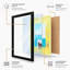 Dog At The Window Modern - Single Picture Frame Print-403655992-403655993