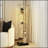 Tempered Glass Display and Storage Cabinet with Bluetooth LED Light Strip, Door Lock, and Versatile Placement for Modern Interiors-1353799284
