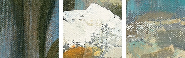 Anémones par Aniessa - impression, Cadre blanc, H 28 x l 28 po x P 1 po