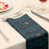 Sarcelle / noir / or
