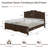 Detarius Solid Wood Camelback Platform Bed-1599799159-1599798997
