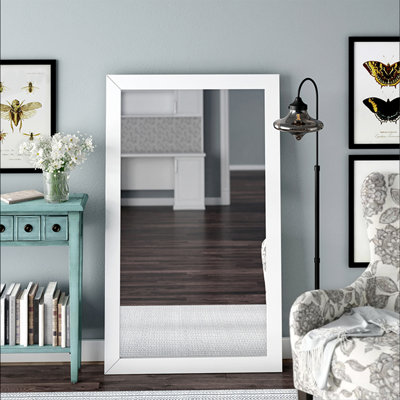 Wood Flat Mirror