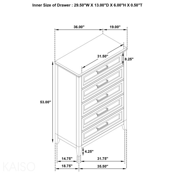 Dimensions du produit