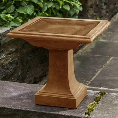 Concrete Pedestal Birdbath