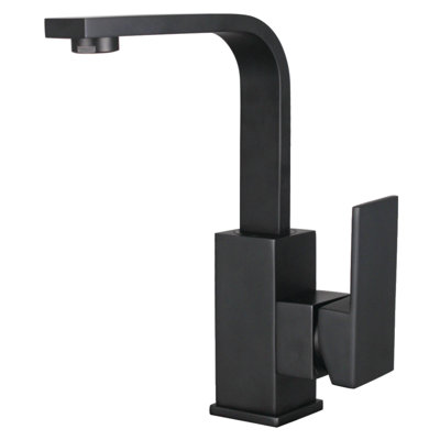 Robinet de salle de bains monotrou avec ensemble de drainage