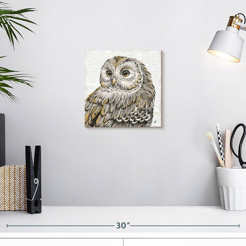 Brampt Beautiful Owls I, H 10 po x l 10 po