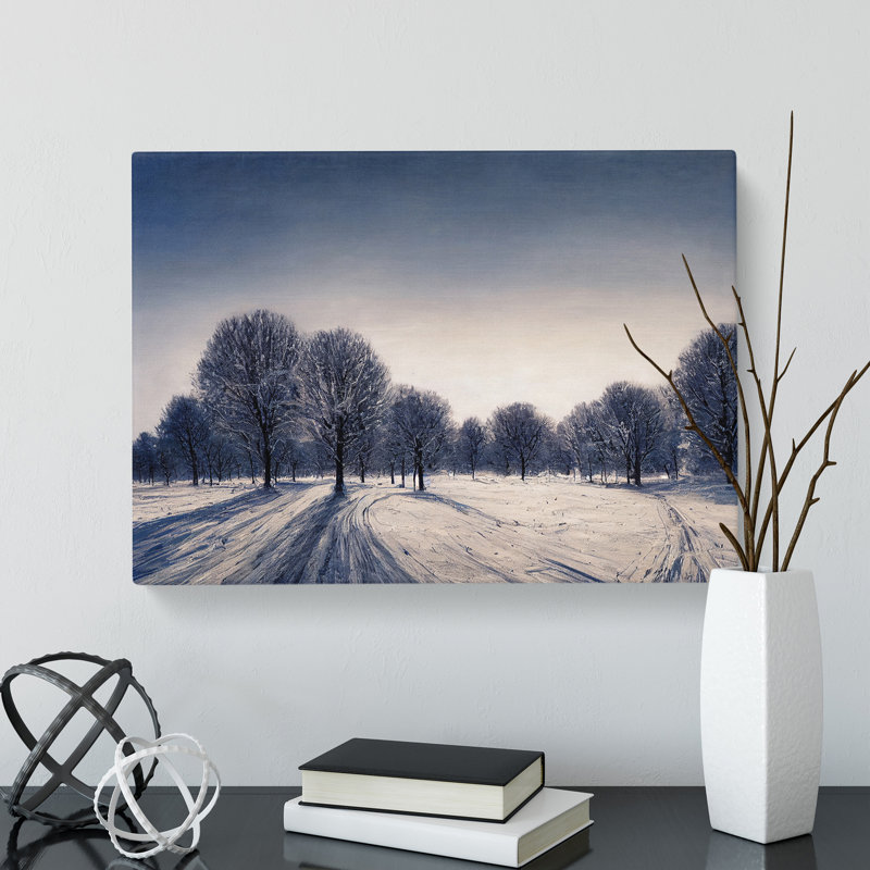 Winter Forest Landscape Vol.6 - Wrapped Canvas