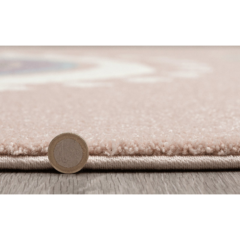 Power Loom Rose Rug, Rectangle 80 x 150cm
