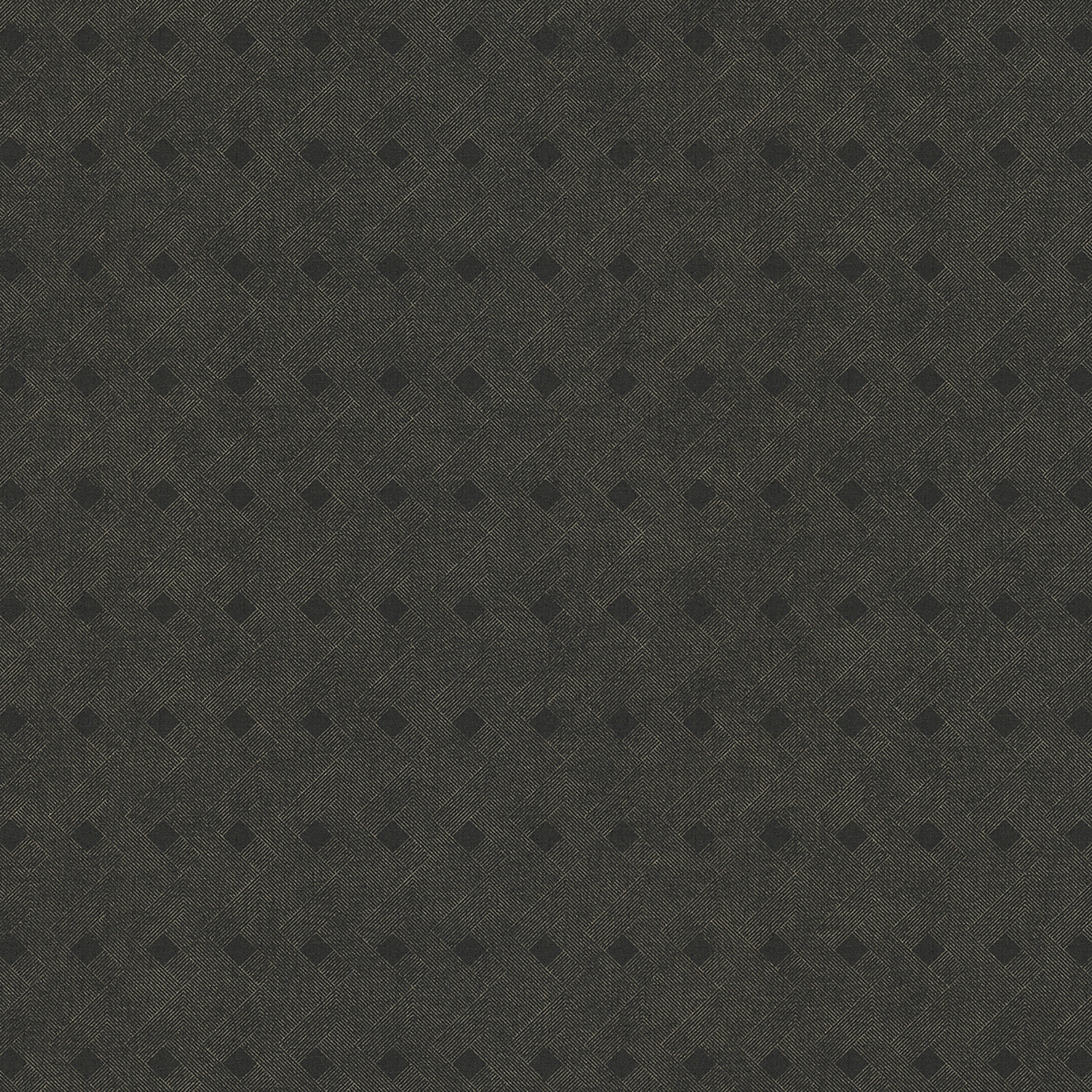 Geometric Wallpaper, Black