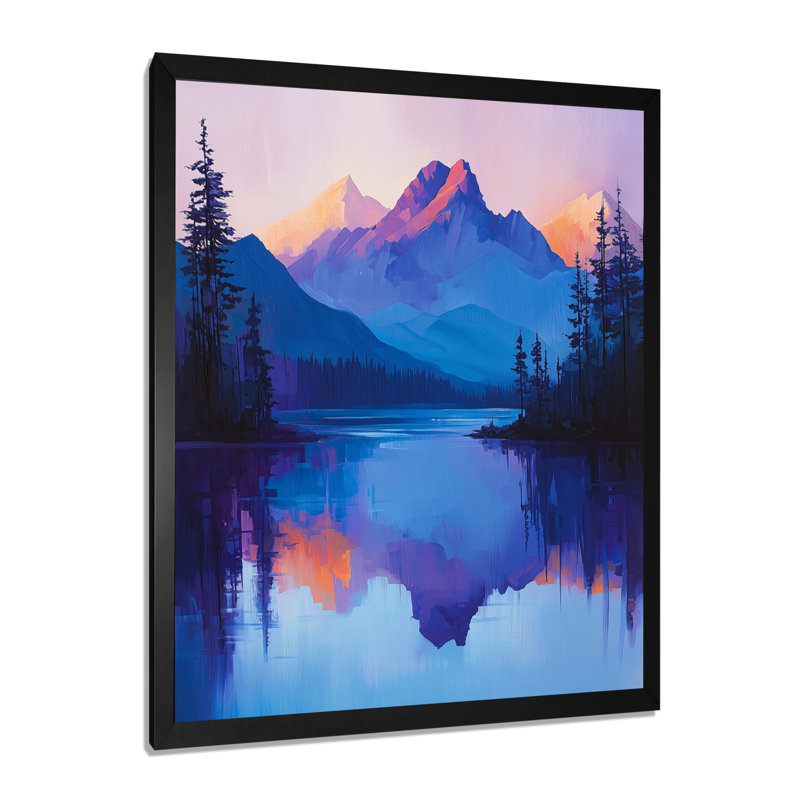 Gorga - Landscapes Canvas Art Print, Impression d'un seul cadre photo, Noir, H 20 po x l 12 po