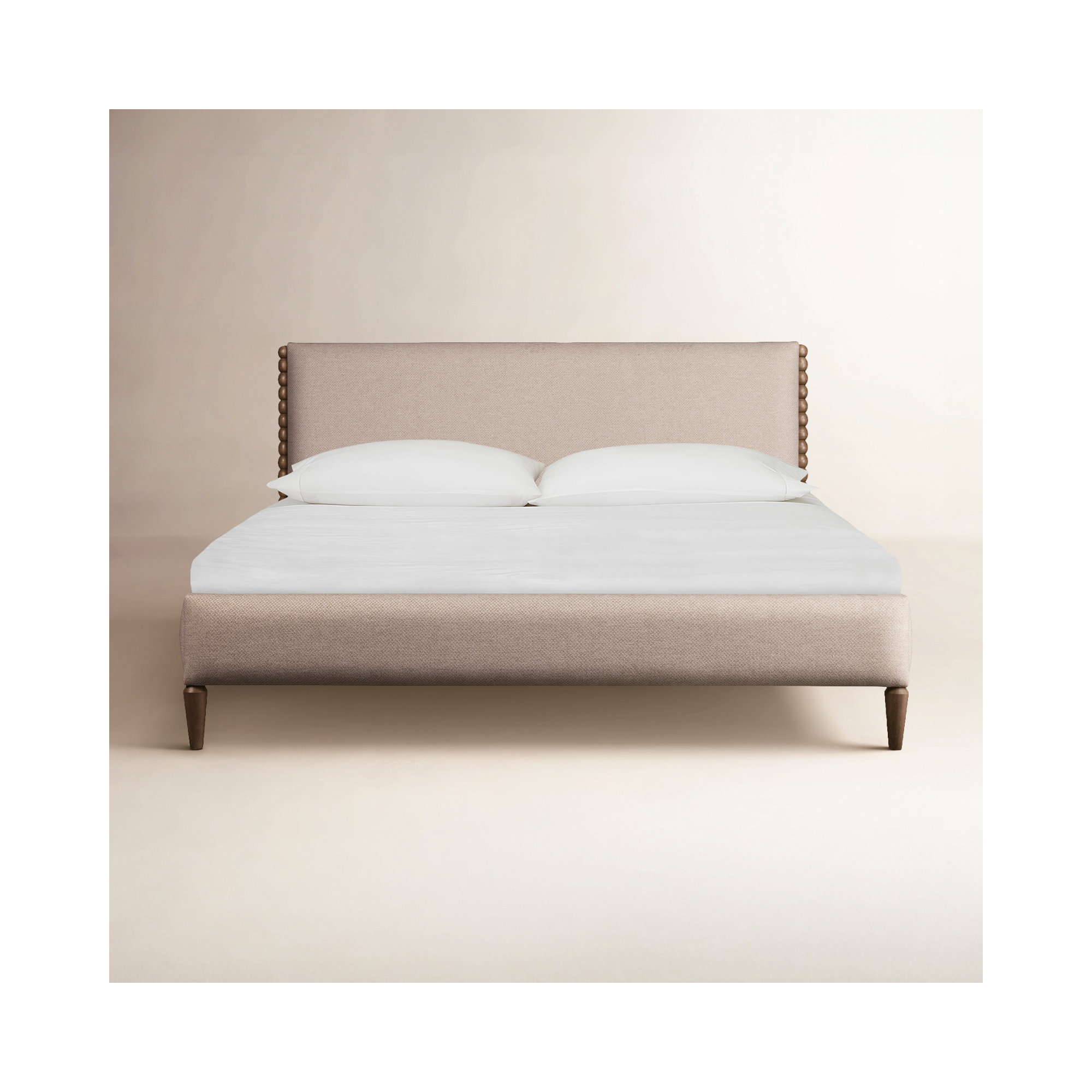 August Upholstered Platform Bed, California King