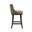 Tabouret de bar en chenille Lucia-113050973-113050972-128620582