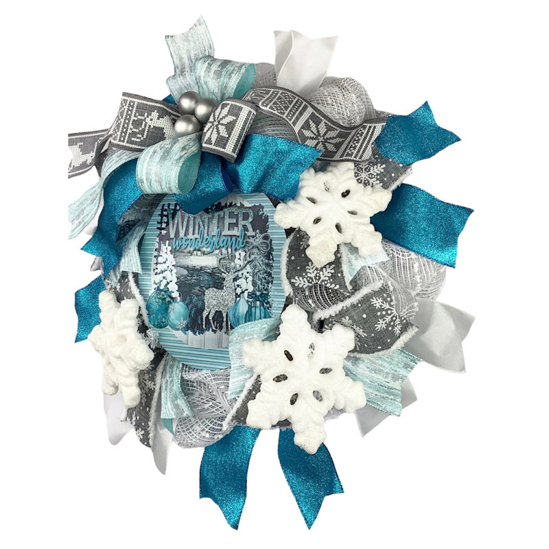 Couronne en maille 18 po Wonderland