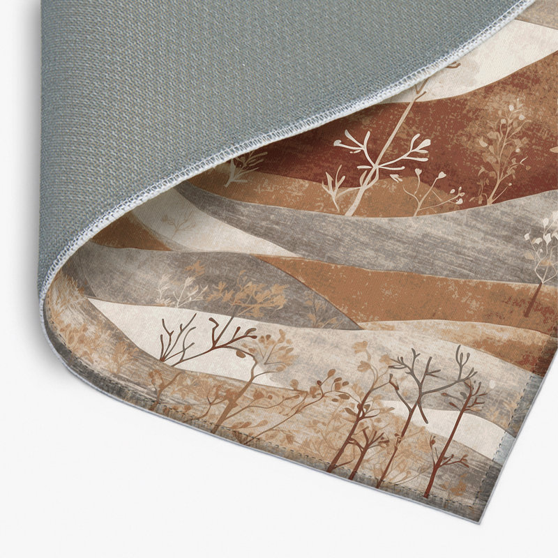 Morning Calm Indoor And Outdoor Area Rug, Rectangle 9' x 12'