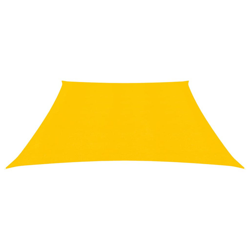 Sinclairville 4m x 3m Trapezium Shade Sail, Yellow