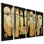 « totem poteaux », reproduction d’impression à multiples images sur métal
