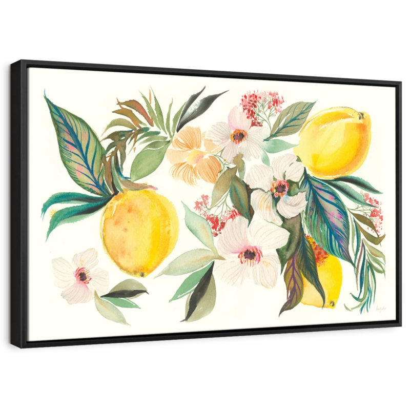 Anas Citrus Summer I Canvas Print, 9" H x 13" W
