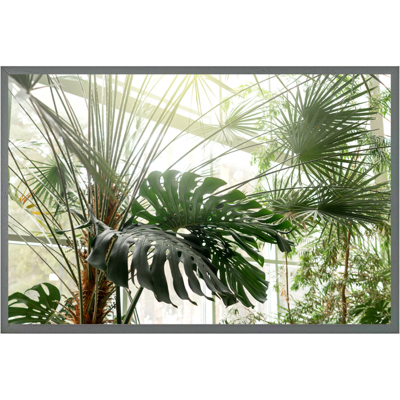 Marrakech Single Picture Frame Print, 76cm H x 114cm W x 4cm D, Grey