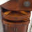 Retro-Style Solid  Wood Corner Feature Cabinet