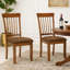 Ensemble de 2 chaises d'appoint de salle à manger Bergi