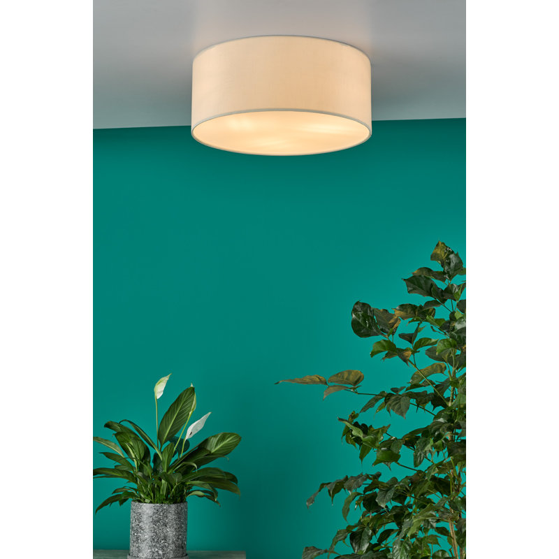 Derbyshire Plastic Flush Mount, 16cm H x 16cm W x 40cm D