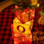 Ensemble de 3 boîtes-cadeaux de Noël illuminées, 60 lumières DEL pré-installées