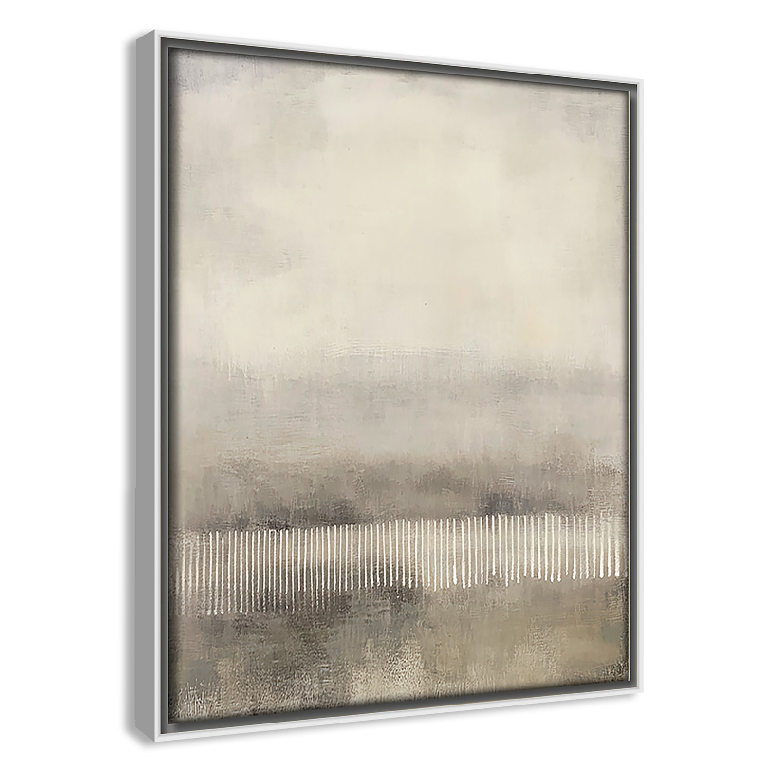 Balanced Silence I Print by Irena Orlov, 11.5" H x 9.5" W, White Floater